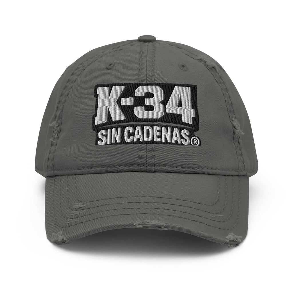 Gorra K-34 SIN CADENAS® Negra | Premium Streetwear