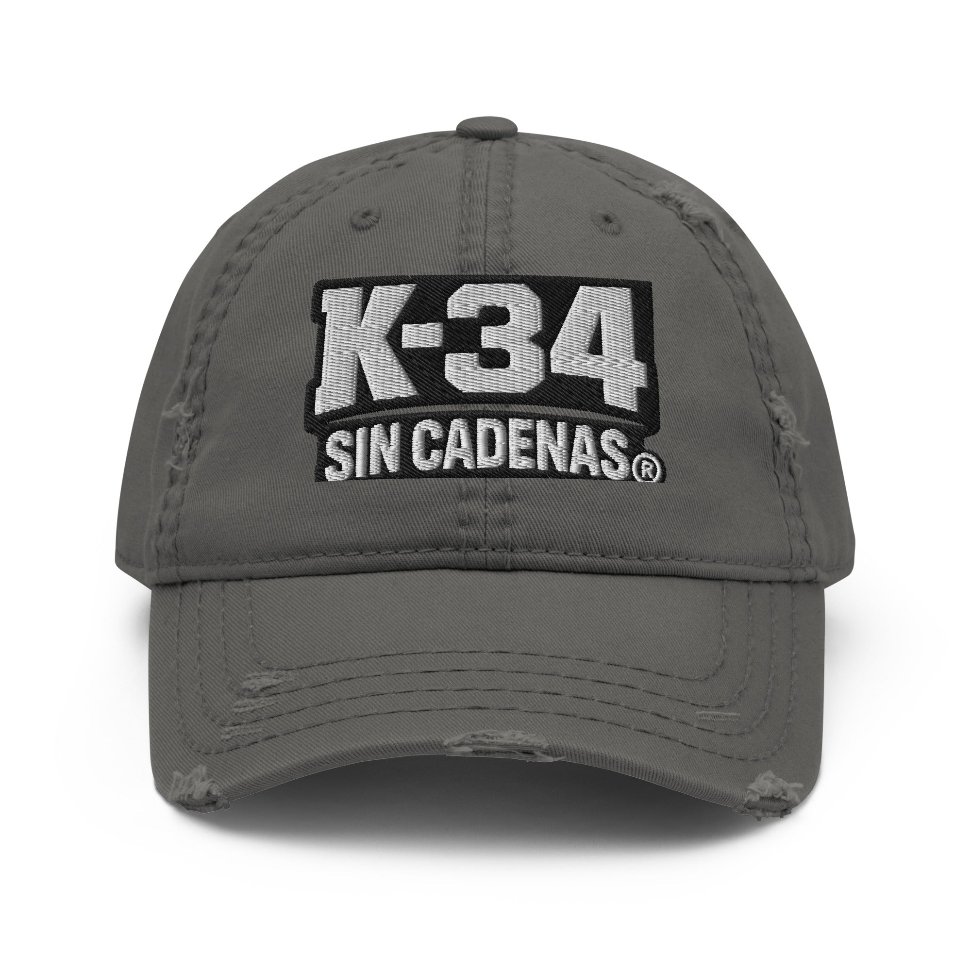 Gorra K-34 SIN CADENAS® Negra | Premium Streetwear