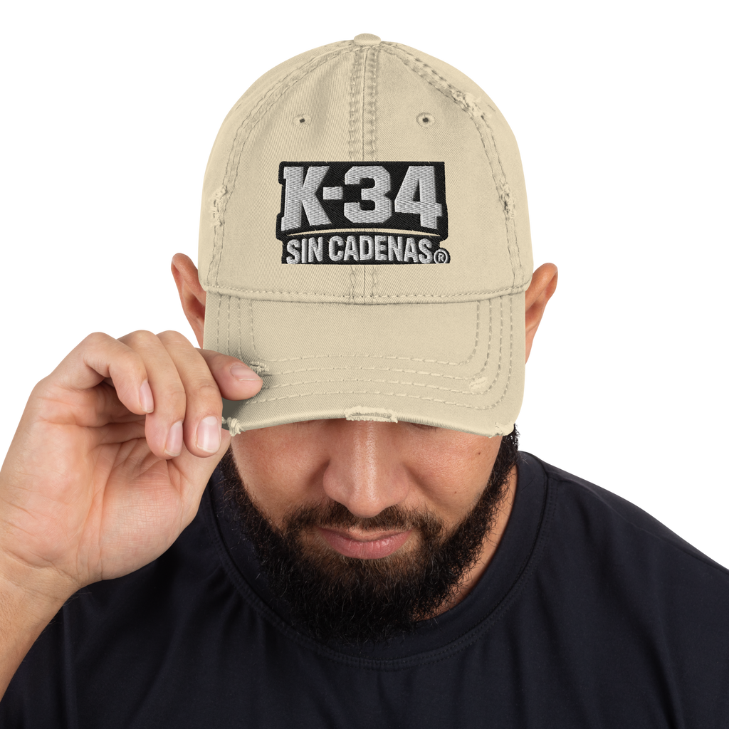 Gorra K-34 SIN CADENAS® Negra | Premium Streetwear